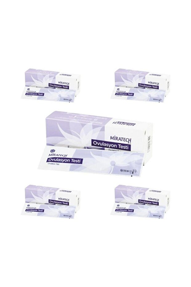 MİRATECH - OVULASYON TESTİ 5Lİ - 5 PAKET - 1
