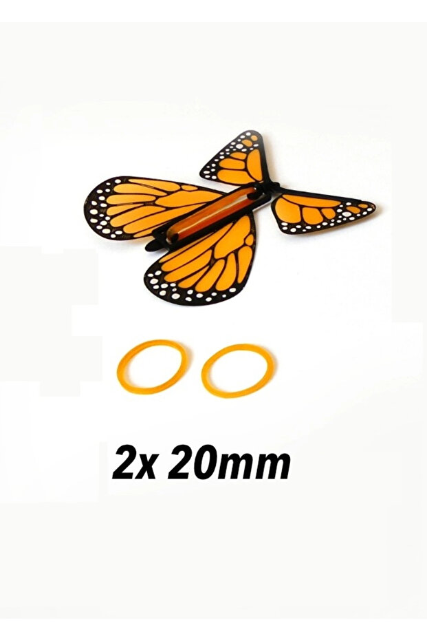 DEOZ3D Sihirli Kurmalı Uçan Kelebek – Hediyelerinize Canlılık Katın (5’li Set)