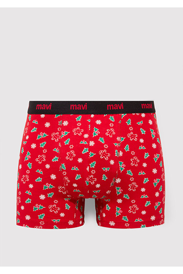 Christmas Themed Red Boxers0911251-32421