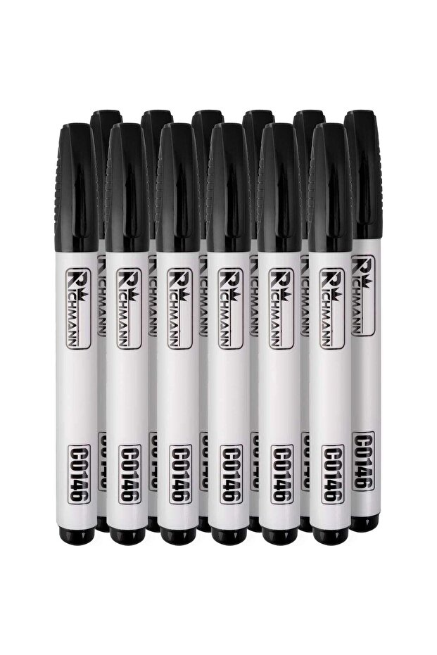 Permanent marker, 4 mm, white, thick, Richmann - 3