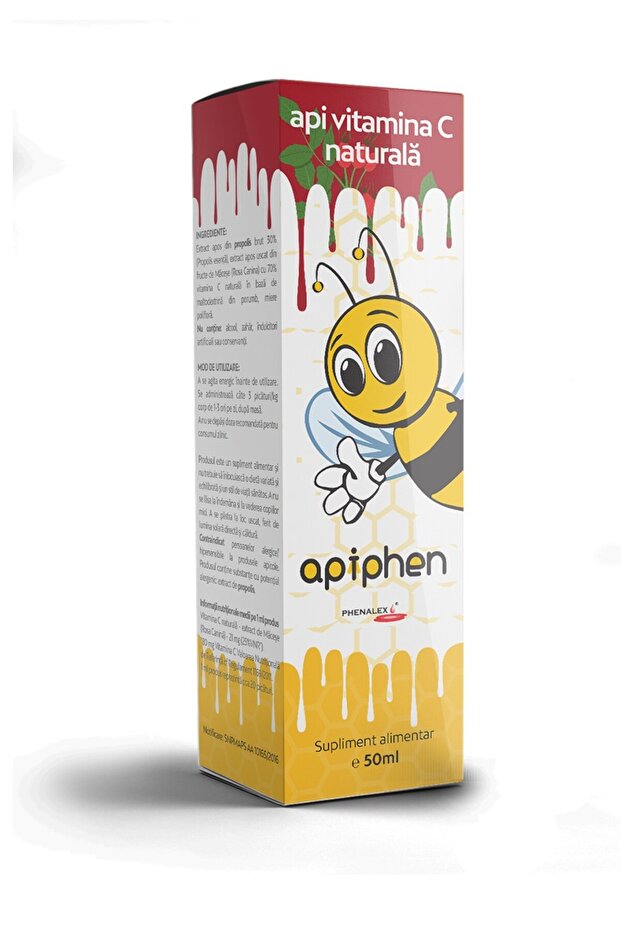 Apiphen Api Vitamina C Naturala 50ml - 1