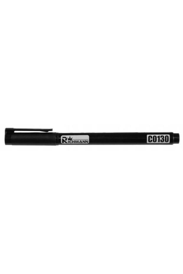Permanent marker black, thin, RICHMANN - 1