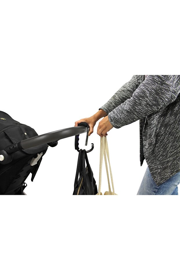 Universal Stroller Hook Black - 2
