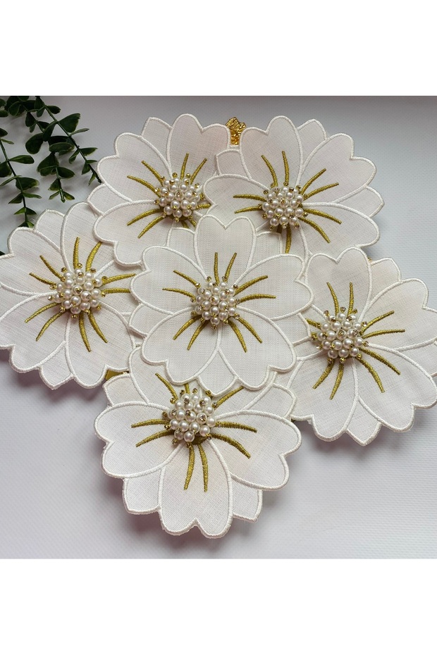 Serving Napkin, Cocktail Napkin, Coffee Side Serving Napkin 6 Pieces