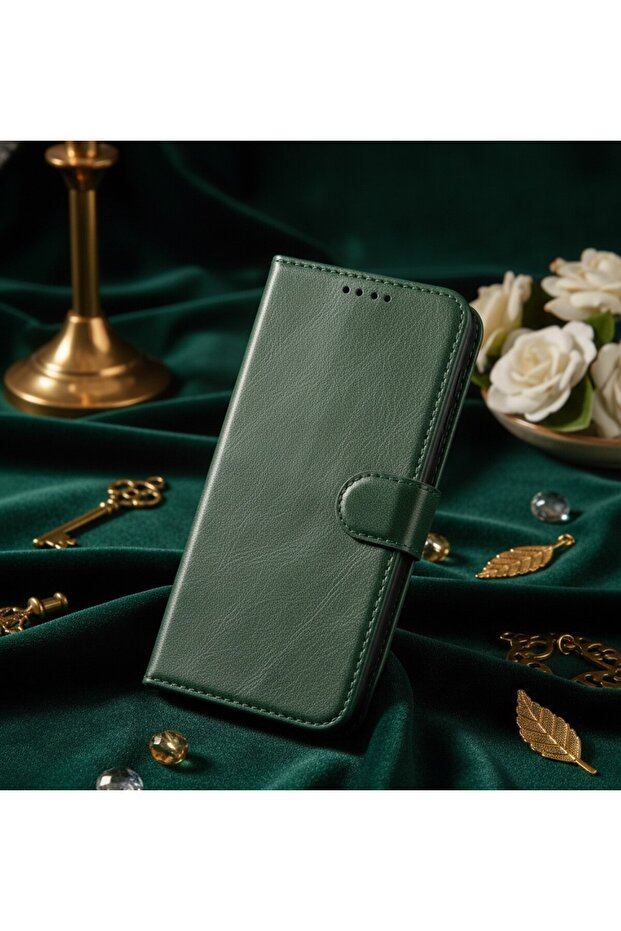 Mi 15t Case Front Back Protected Leather Design Flip Wallet Card Holder Cover