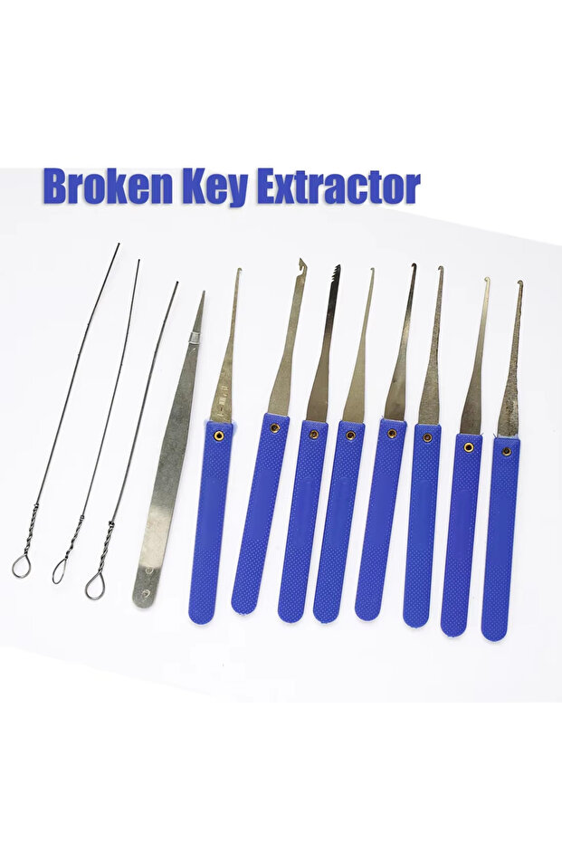 simple kit Household Key Extraction Tool Set – All-in-One Lock Repair Kit with Tension Wrenches for