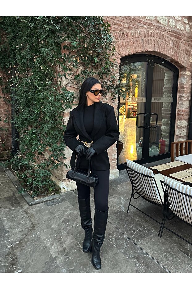 Kum saatı ceket - 6