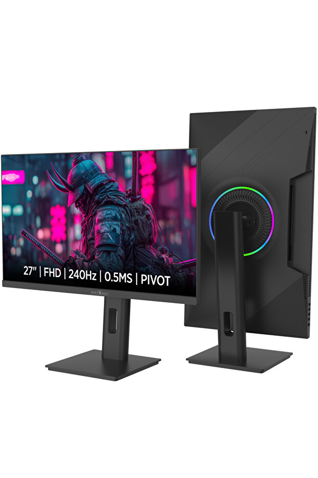 James Donkey Arven A70 27'' 240Hz 0.5Ms FHD VA Panel Gaming RGB Pivot Monitör (Sıfır Ölü Piksel)