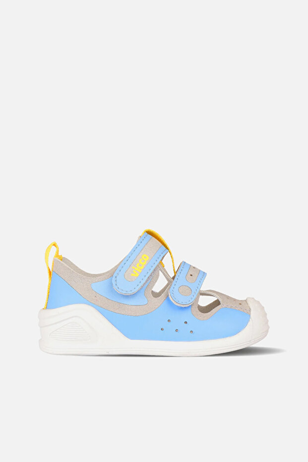 950.E24Y.214 Riga Baby First Step Shoes Blue