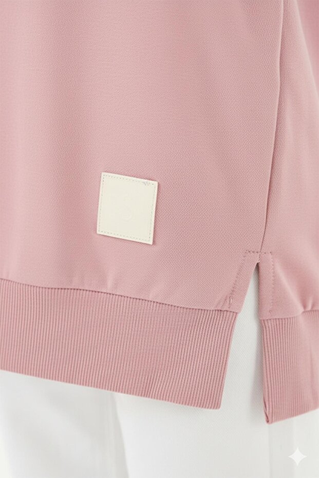 Kadın Basic Tunic - 30644TUN - ROSE - 2