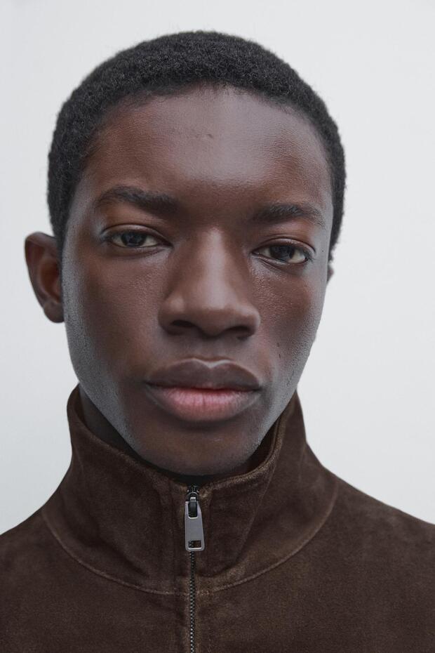 Süet deri ceket - 4