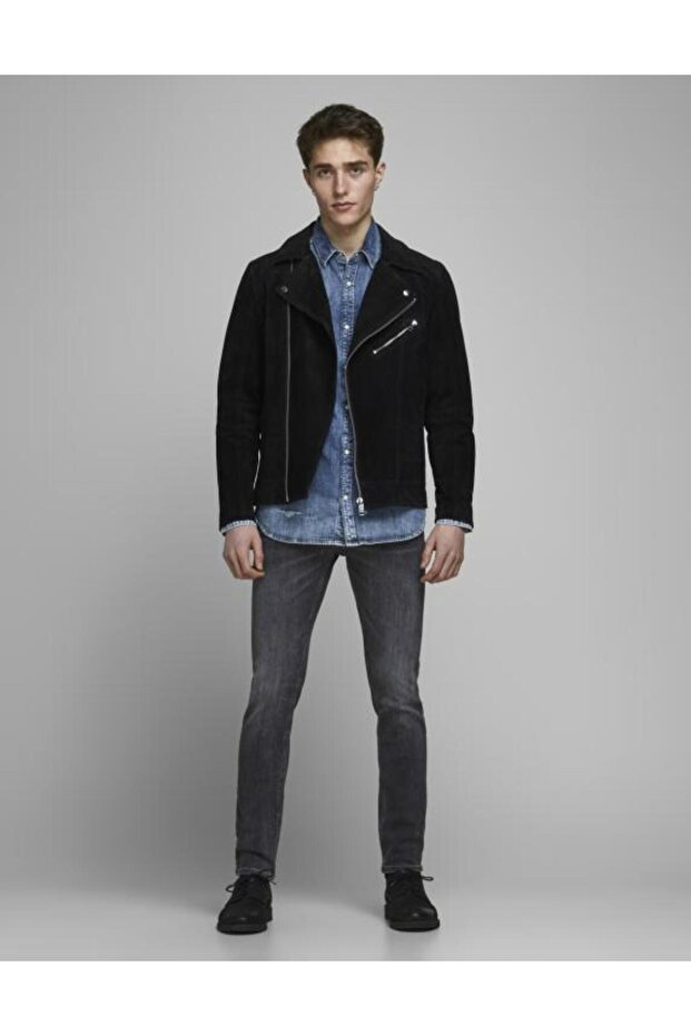Jack&Jones 12159030 Men's Glenn Slim Black Denim Black