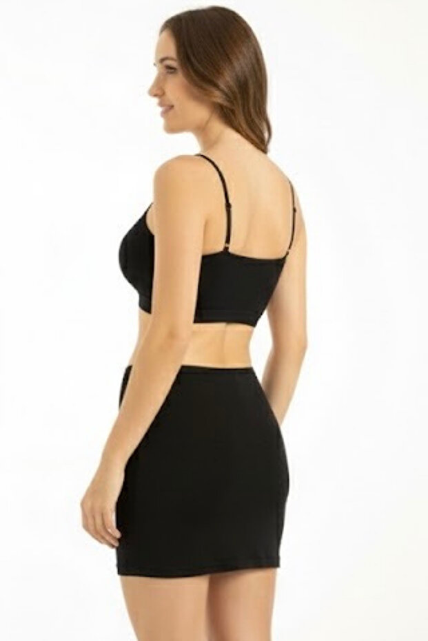 Bambu Mini Jüpon , Etek Astarı - 3