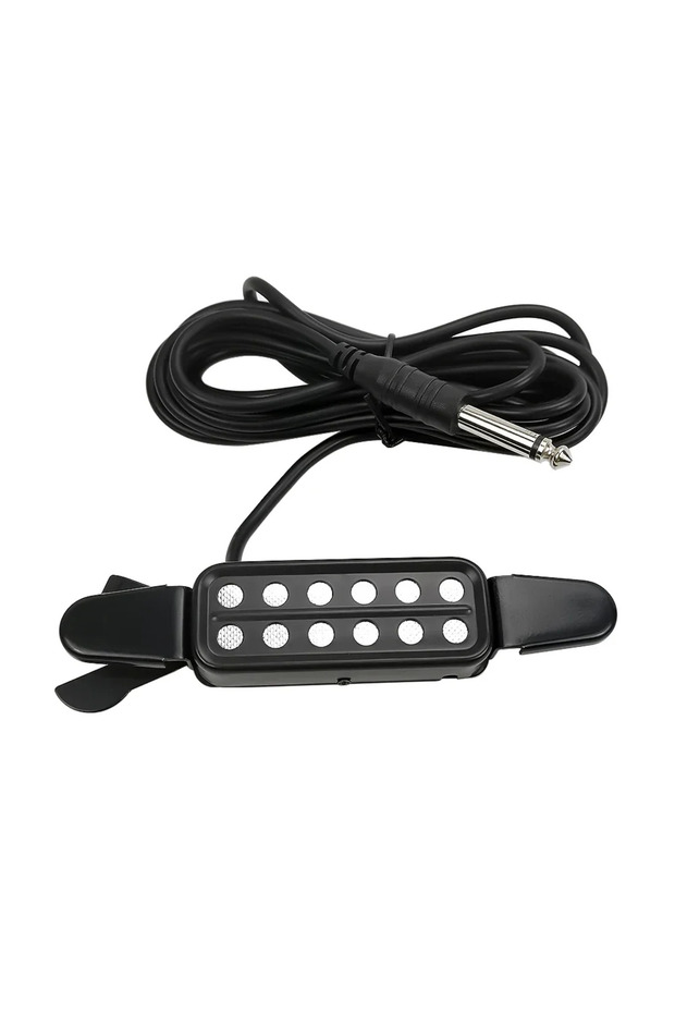 Silver Professional Classic Acoustic Guitar Pickup Transducer Amplifier Guitar Pickup Sound Hole Mus