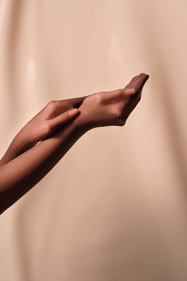 Ciorapi maxi cremă - 2