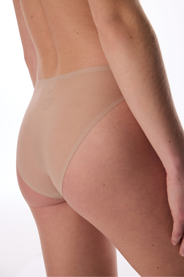 Bej Zerogram Slip Külot - 2