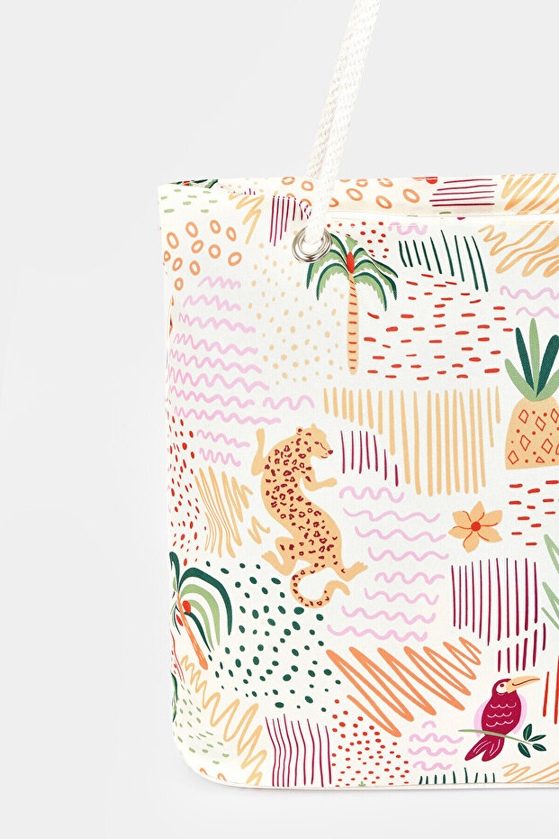 Renkli Appealing Plaj Çantası - 3