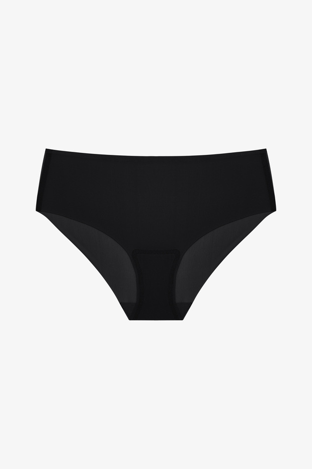 Zerogram - Invisible Light Siyah Hipster Külot - 4