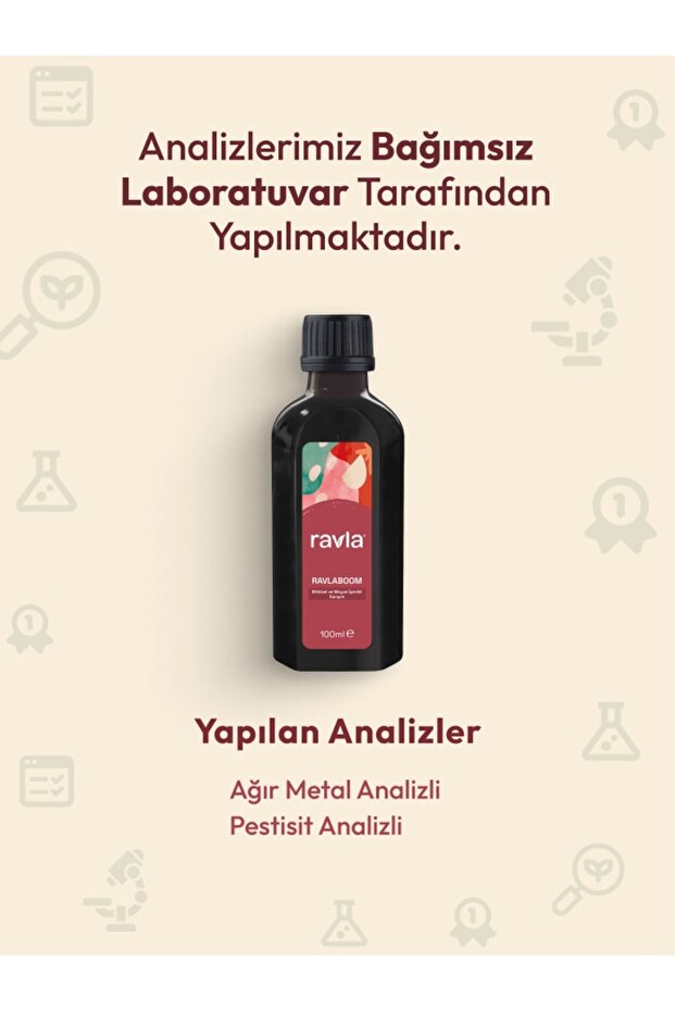 Ravlaboom Bitkisel ve Meyve İçerikli Karışım - 100ml - 3