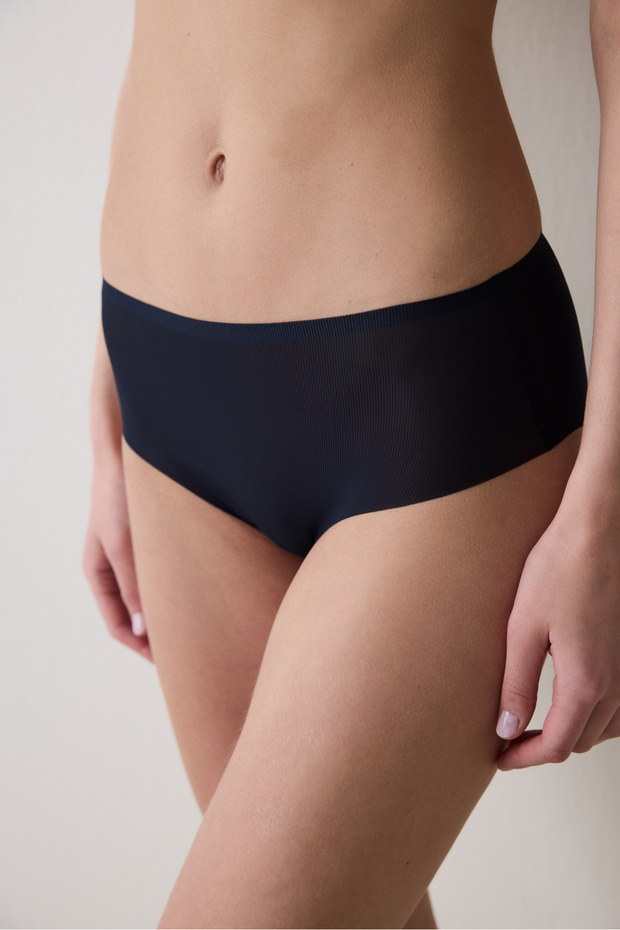 Zerogram - Invisible Light Siyah Hipster Külot - 1