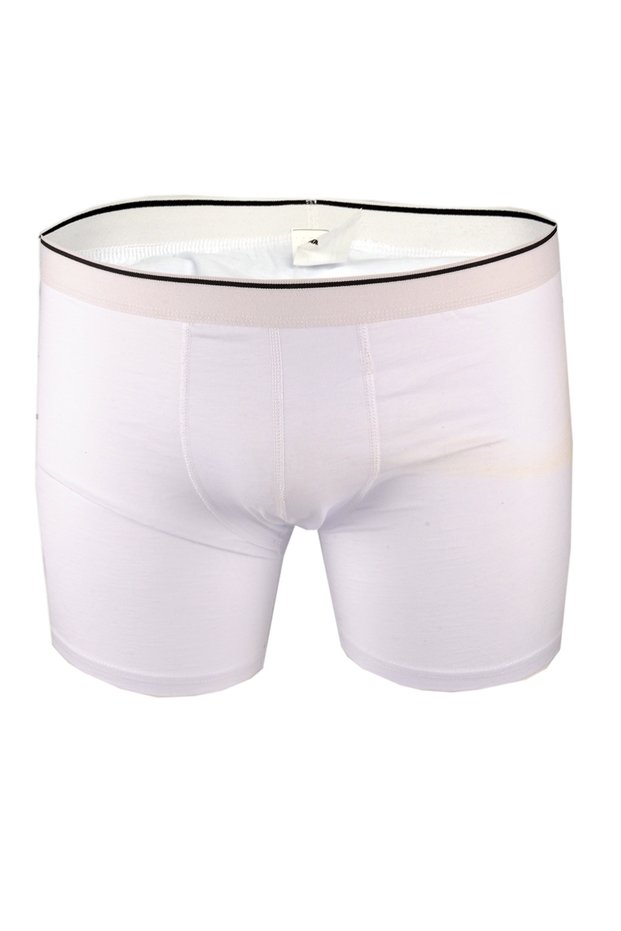 Mode XL Men's Boxer Long Comfort 6355 White