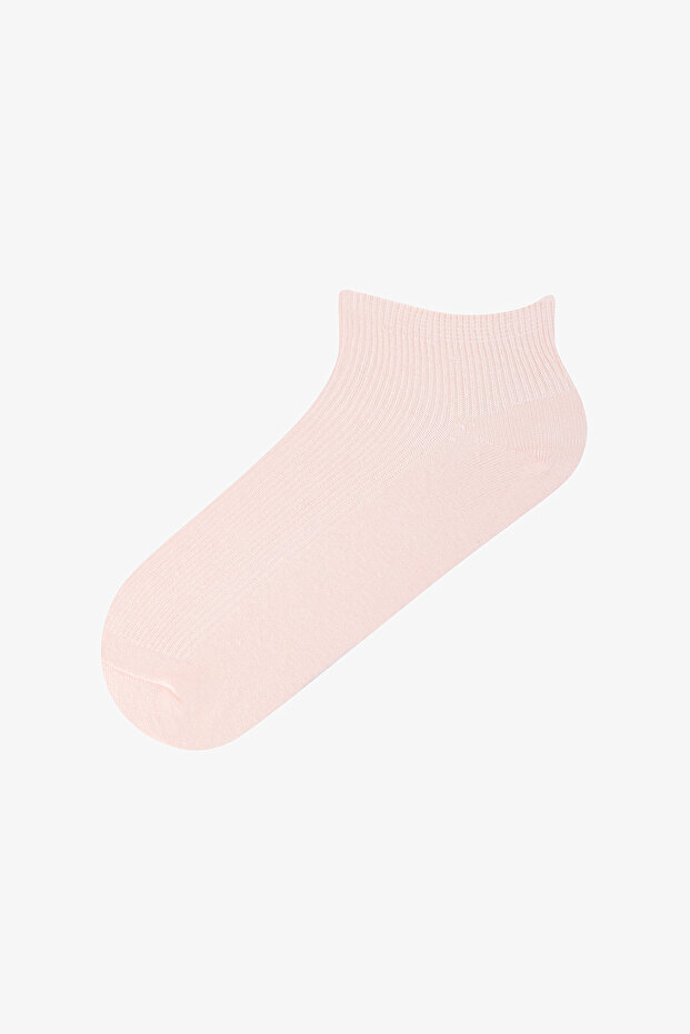 4 Çift Pamuklu Patik Çorap - 2