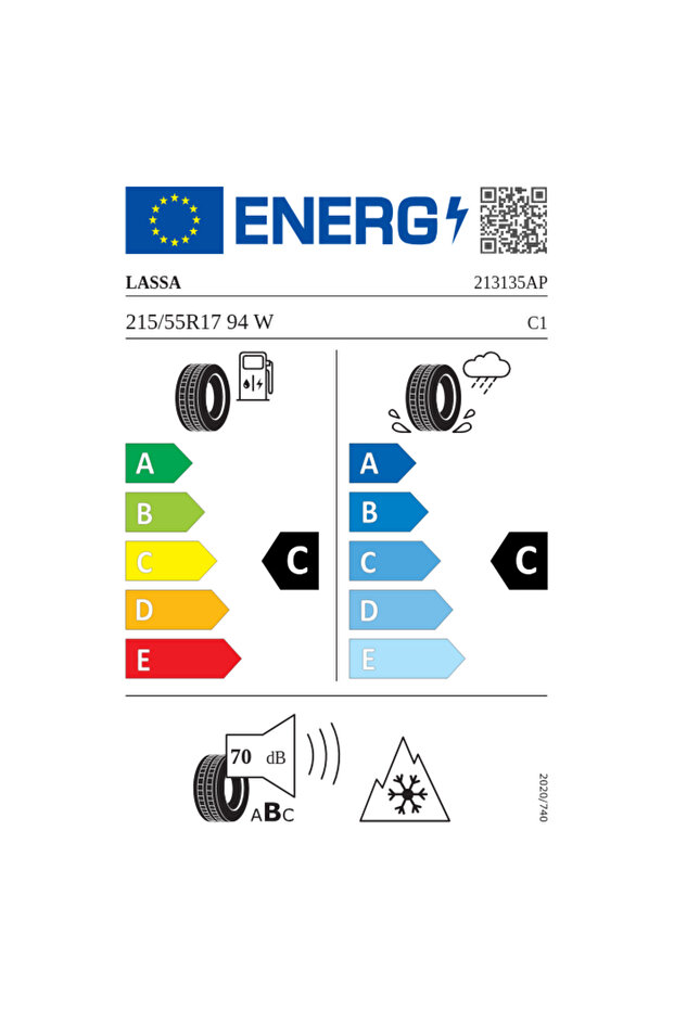 215/55R17 94W Multiways 2 LASSA(M26) - 2