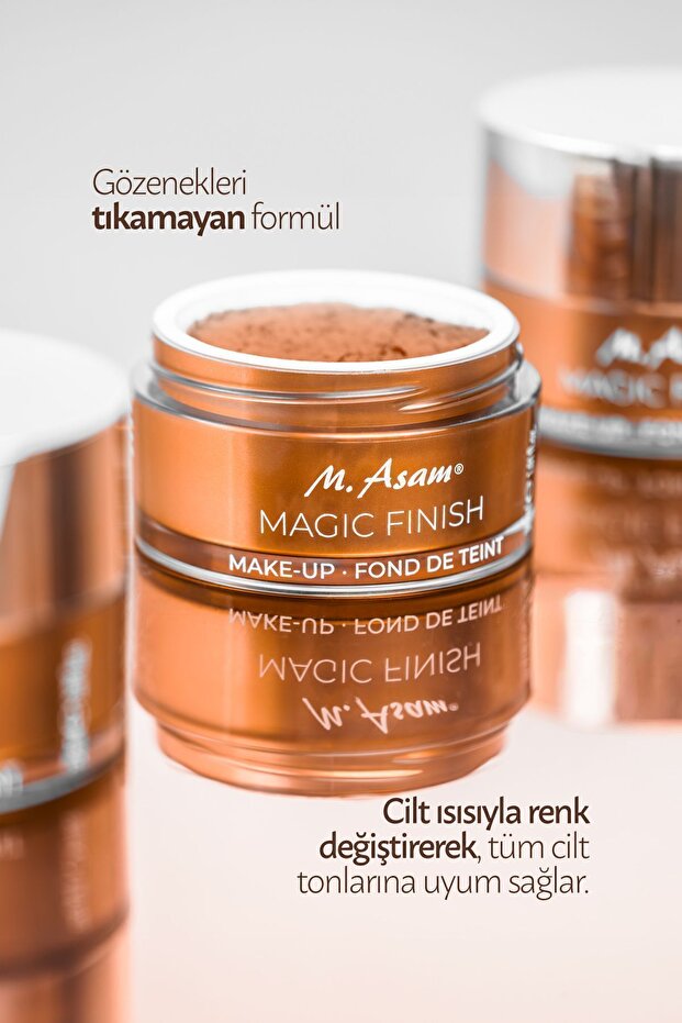 Magic Finish Sihirli Fondöten 4'ü 1 arada Primer, Kapatıcı, Fondöten ve Pudra 30 ml - 6