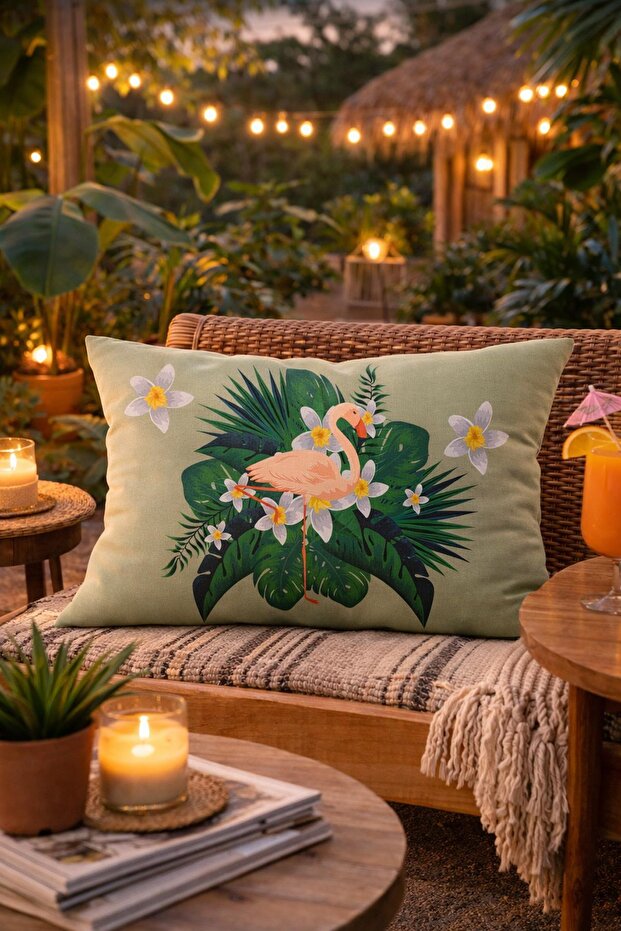 Double Sided Rectangular Throw Pillow Cover Tk33 - 1