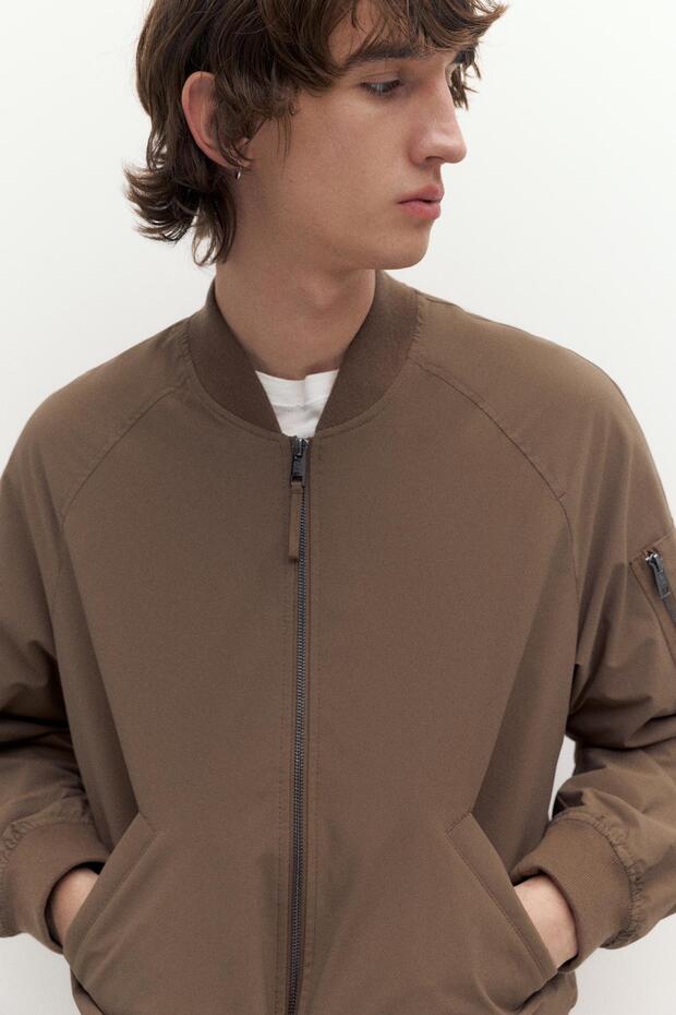 Hafif bomber ceket - 7