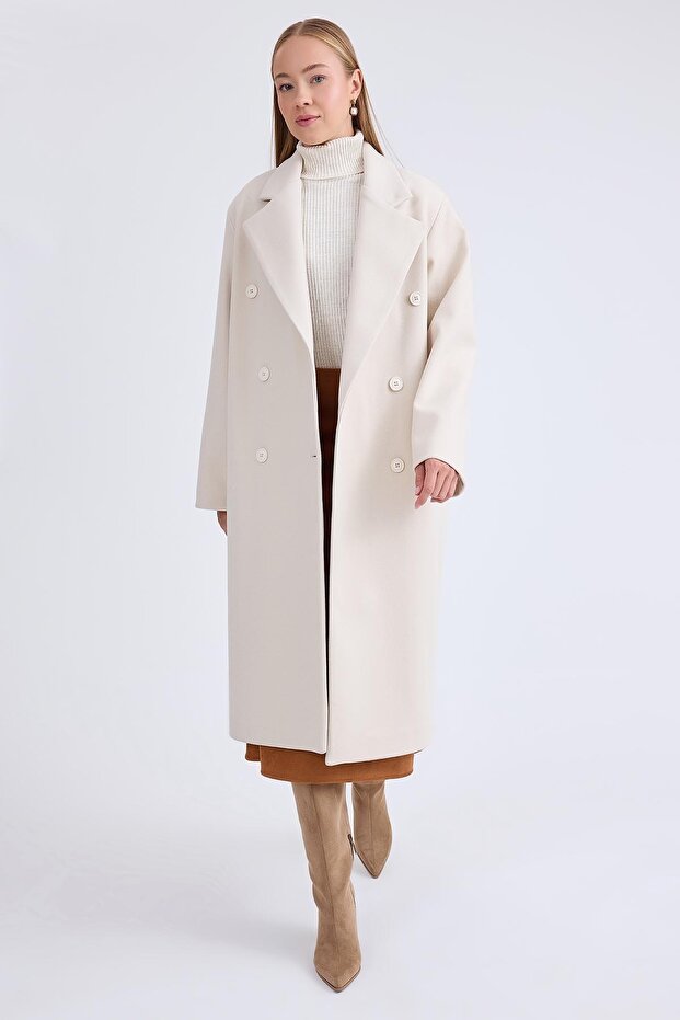 معطف طويل بأزرار - 2