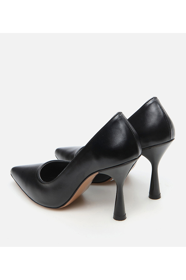 Kadın Siyah Stiletto - 5