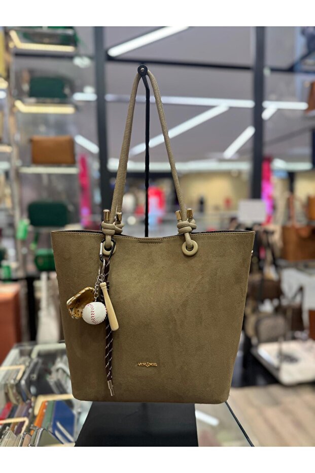 Women's Suede Shoulder Bag