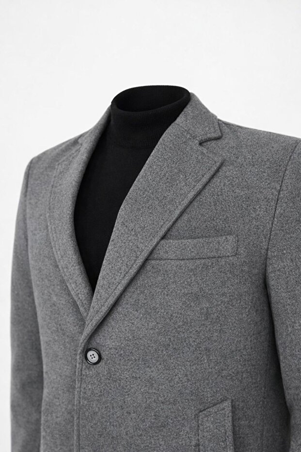 جاكيت بياقة مبطنة - 1