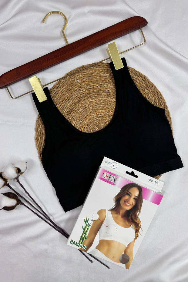 Bambu Kalın Askı Pedli Büstiyer - 4