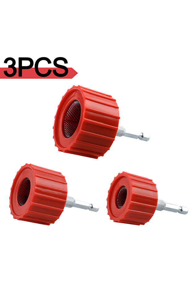 SET-A 3/9Pcs Copper Pipe Cleaner Set(1/2, 3/4 & 1Inch) Copper Tube Cleaning Brush and Stainless Ste