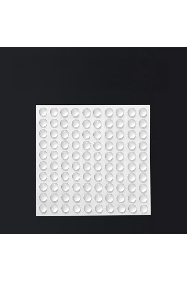 8x2.5mm-100pcs 100Pcs Self Adhesive Door Stopper Damper Buffer Cabinet Bumpers Silicone Furniture P
