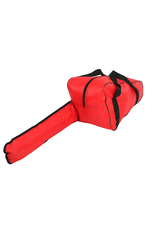 Red Chainsaw Carrying Bag Heavy Duty Waterproof Oxford Cloth Portable Bag for Lumberjack