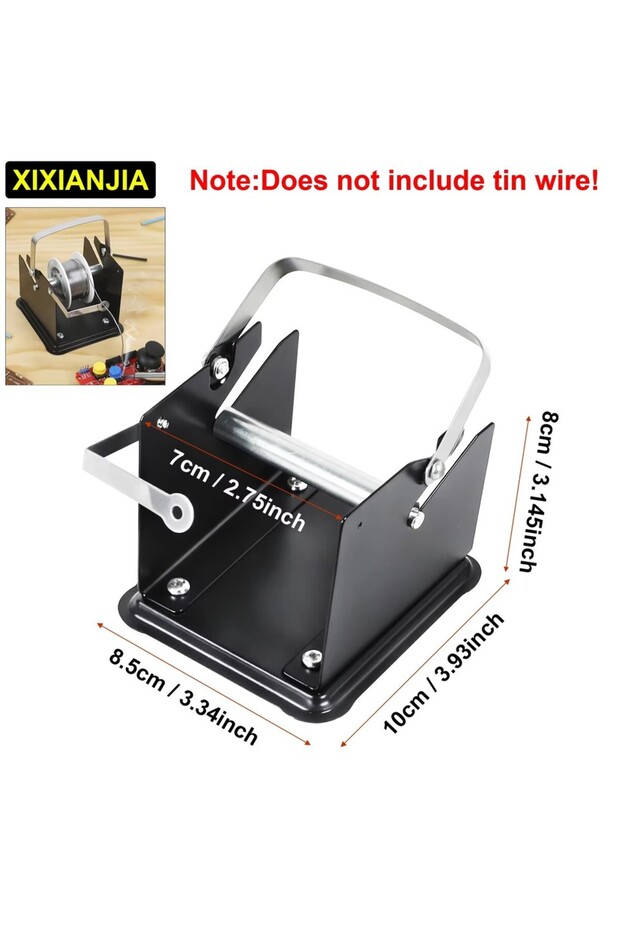 XIXIANJIA NEWACALOX Solder Wire Stand Welding Wire Adjustable Roll Holder Solder Dispenser Reel Sold