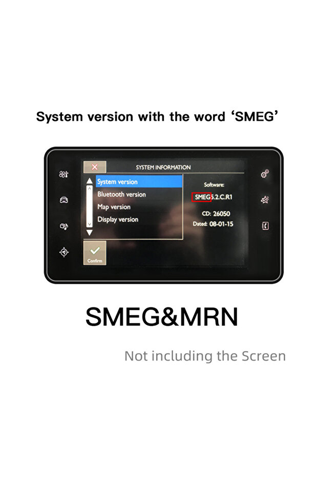 لنظام SMEG لبيجو سيتروين محول Carplay اللاسلكي وحدة أندرويد للسيارات SMEG 208 2008 308 5