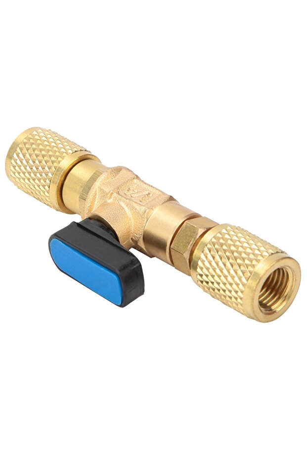 1/4" Brass Refrigeration Ball Valve Adapter Refrigerant Ball Valve Connector G1/4''