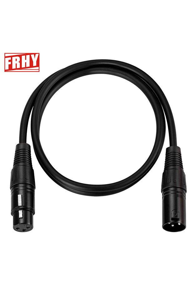 1M 3P XLR extension cable XLR Male to Female Microphone Cable 3-Pin Balanced Audio Connector Profess
