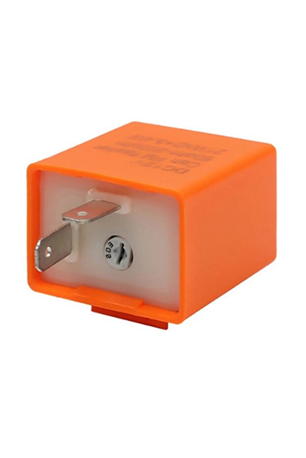 black 2Pin Adjustable Frequency LED Motorcycle Flasher Relay for Motorbike Turn Signal Indicator Lig