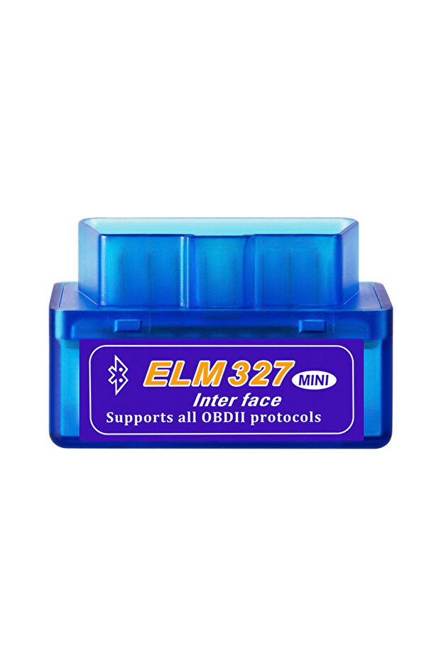 جهاز فحص أعطال السيارات B02 Mini ELM327 V2.1 OBD2 لأنظمة أندرويد/آي أو إس، مزود بتقنية بلوتوث.