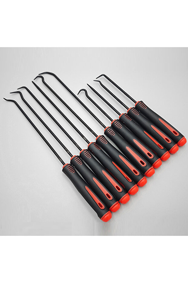 10Pcs Precision Automotive Car Pick Hook Set - Oil Seal O-Ring Seal Gasket Puller Remover for Automo