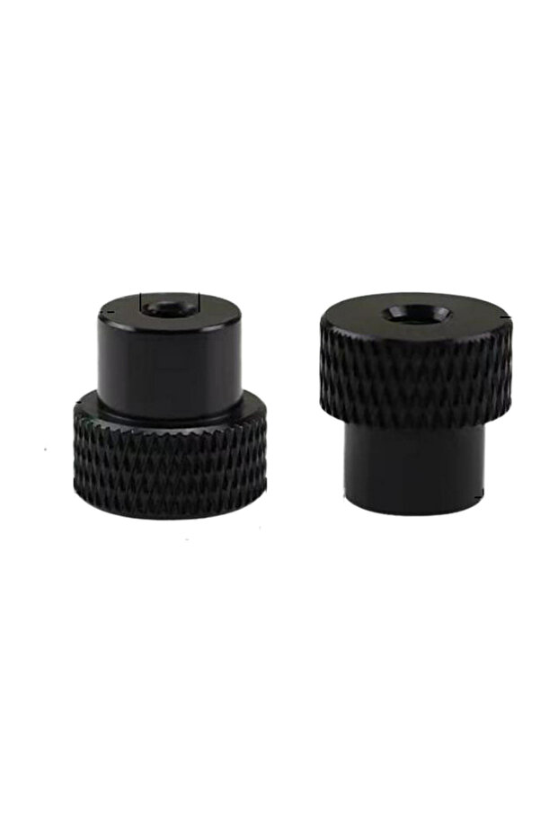 D04 M6 5PCS Black 5pcs M5 M6 M8 Blind Through Hand Nut Knurled Aluminum Thumb Nut for Locking Airfra