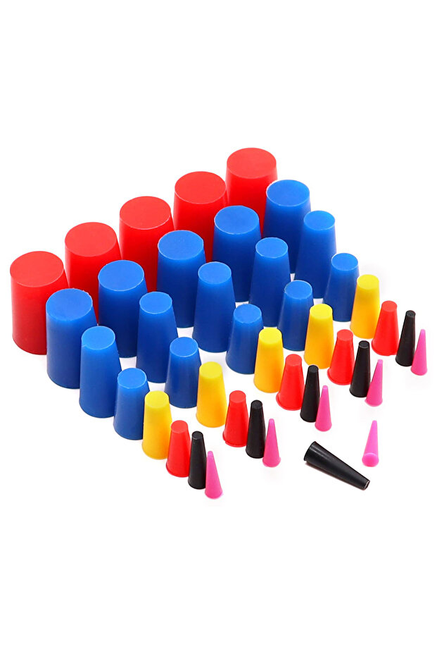 A High Quality Tapered Plug Silicone High Temp Set Tools Useful 1/16\" To 3/4\" 40* 40Pcs 40...