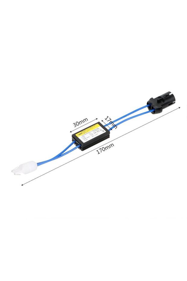 وحدة فك تشفير مصابيح LED لعربة كانبوس، لا يوجد تحذير خطأ، وحدة فك تشفير T10 12V قطعتان، حمولة OCB ... - 2