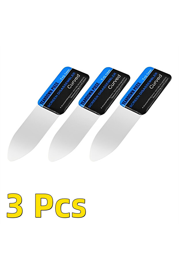 3 قطع، 1-5 قطع، أداة فتح شاشة LCD منحنية للهاتف المحمول، أدوات فك البطاقات، رفيعة ومرنة للغاية