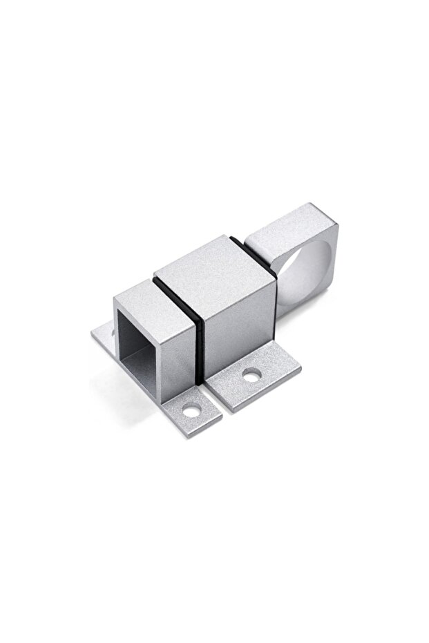 Black Automatic Self-Closing Latches Spring Slide Door Lock Aluminum Alloy Door Bolts Security Pull